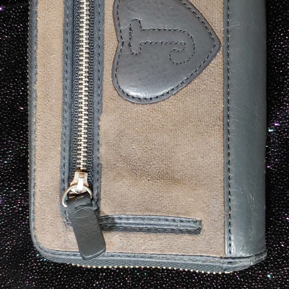 Juicy Couture y2k Vintage Velour Scottie Large Wallet - Picture 6 of 16